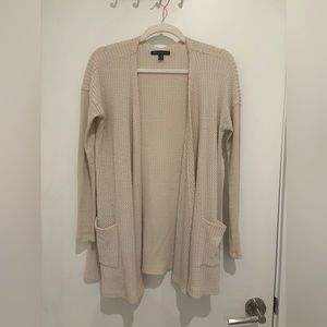 Waffle Knit Cardigan Sweater (American Eagle) Size S